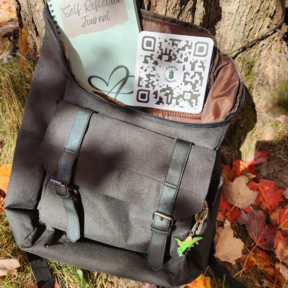 Self-Reflection Journal - 8.5x5.5 Spiral Bound -Calming Colored Guided Workbook - Picture 9 of 17